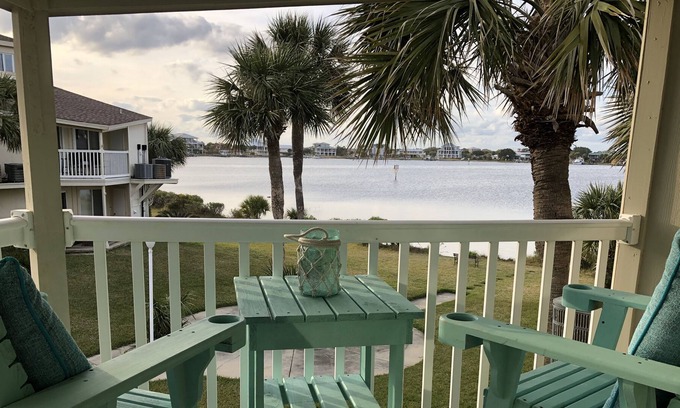 Villa Sabine Condo | Cozy, beautiful condo on Pensacola Beach with water views of Villa Sabine
