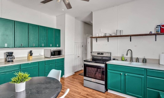 Evansville House | Cozy Co Living Room E