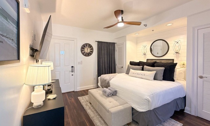 Sunnyside Condo | Cozy Coastal Comfort | Carillon Studio + Beach Chairs