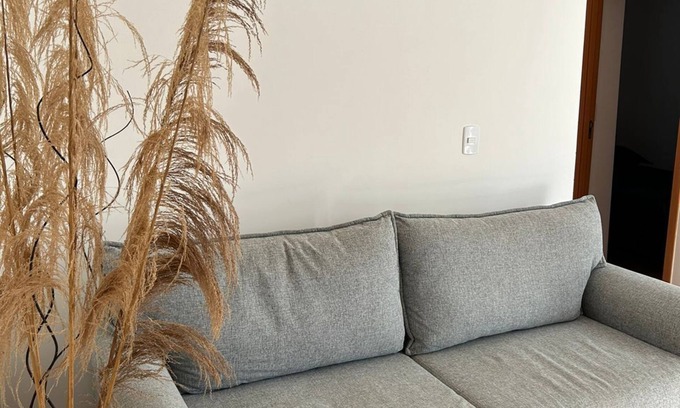 Residencial Integracao Apartment | Cozy, equipped apartment near Parque do Sabiá and airport 4th floor