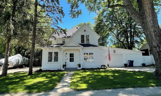 Spirit Lake House | Cozy four bedroom home, private fenced backyard, minutes from East Okoboji.