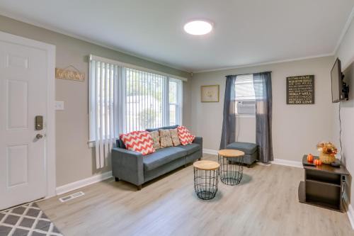Greensboro House | Cozy Greensboro Vacation Rental with Deck and Fire Pit