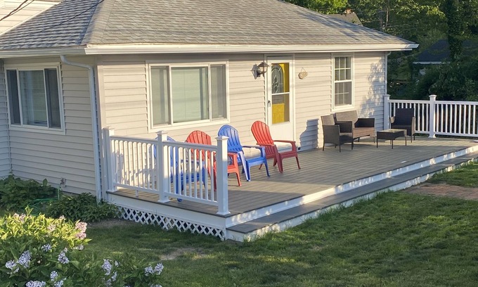Plymouth House | Cozy house, newly renovated, 90 Yards from Private Manomet Beach!