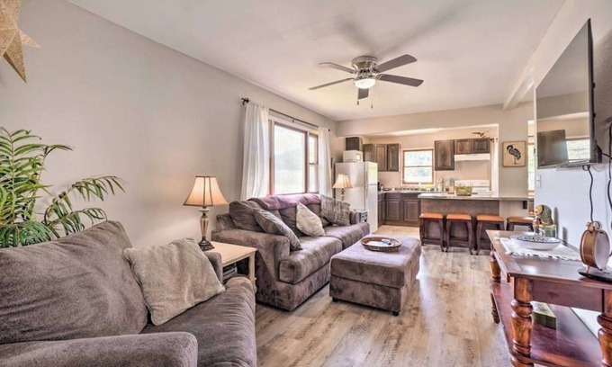 Rockaway Beach House | Cozy Lake view Home with firepit