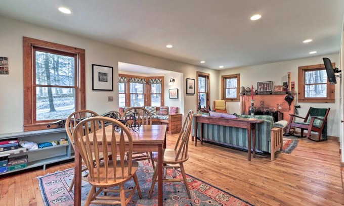 Monterey House | Cozy Monterey Home with Porch Walk to Lake Garfield