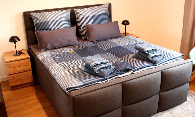 Taunusstein Apartment | Cozy oasis of peace by the forest. 110sqm with 2 bedrooms. Pet friendly!