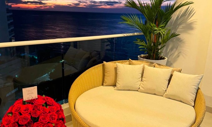 El Rodadero Apartment | Cozy Sea Reserve, Bird of Paradise 10th Floor