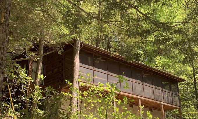 Rogers Cabin | Cozy secluded cabin on Spirit Lake with internet