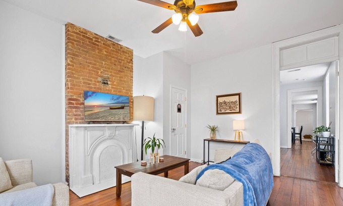 Smoketown Jackson House | Cozy Smoketown 2BR/1BA with Fire Pit & Grill.