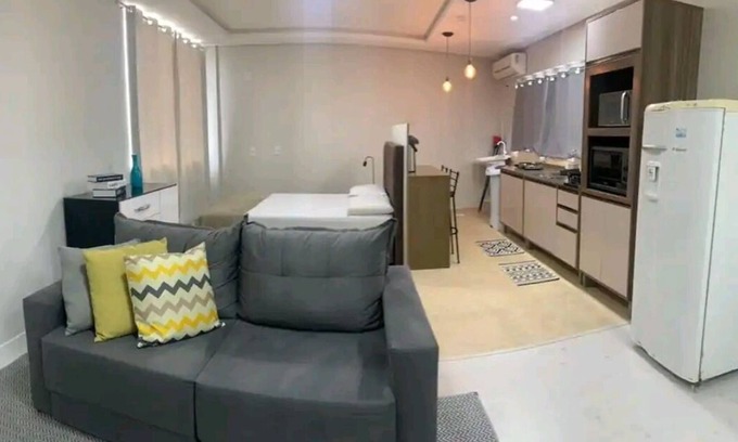 Governador Celso Ramos Apartment | Cozy Studio 250 meters from the sea!