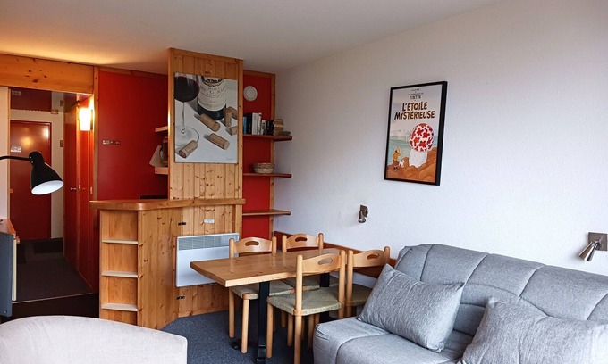 Arc-2000 Apartment | Cozy studio for 4 near the slopes in Arc 2000