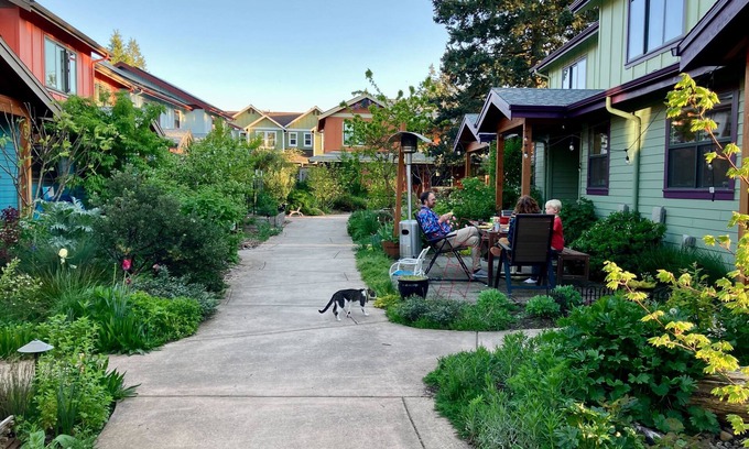 Cully House | cozy townhouse in a chill Portland co-housing community - sauna, hot tub