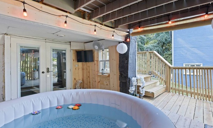 Homestead Apartment | Cozy unique space in serene West Homestead with sauna and outdoor hot tub.