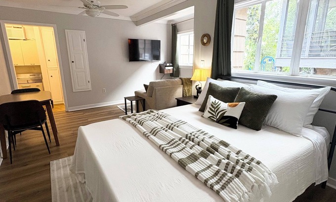 Greater Belhaven Apartment | Cozy Walkable Belhaven Studio