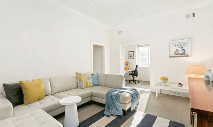 Sydney Apartment | Cremorne Point- CP007 - Wulworra Avenue - Charming Top-Floor 1BR + Sunroom Near Cremorne Point Wharf Harbour Walks