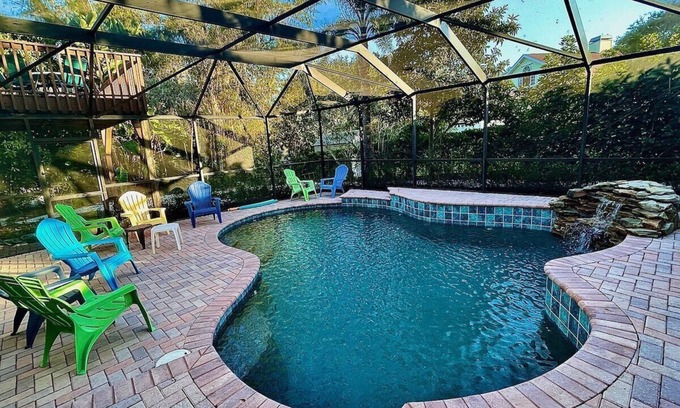 Crystal Beach House | Crystal Beach Pool Home