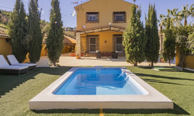 Cartama Cottage | Cubo's Villa Di Hermosa Relax /air conditioning /private pool