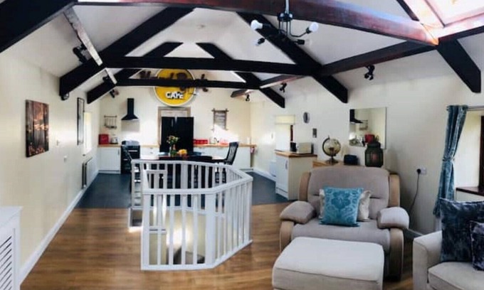 Wing House | Cumbrian Stone Barn With Hot Tub