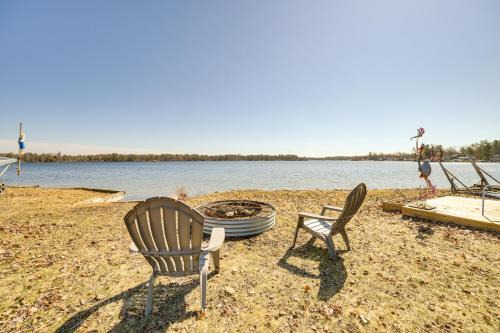 Long Lake House | Deck and Scenic Views Lakefront Cottage in Hale!
