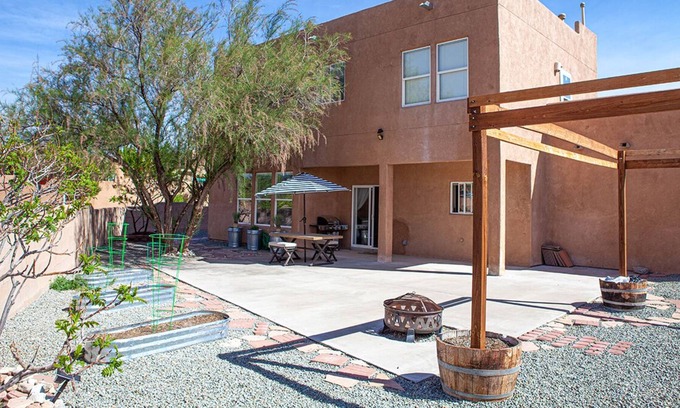 Santa Fe House | Deck Views and Spacious Outdoor Patio in Santa Fe