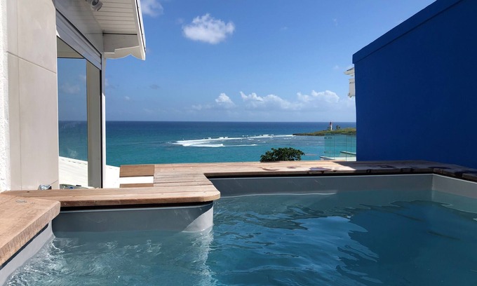 Perinet Apartment | Deep Blue Vue mer et Piscine Privée