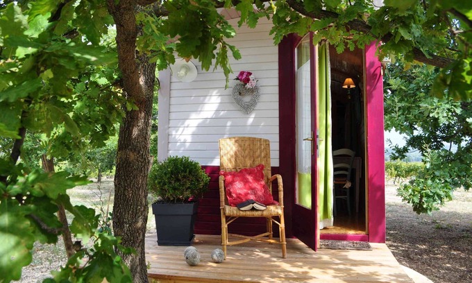 Mazan House | Delicious trailer fully equipped in a haven of peace - long swimming pool