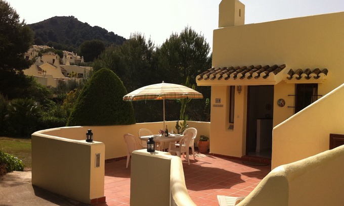 Diputacion de Rincon de San Gines Villa | Delightful 2 bed/3 bath villa - 3 sun terraces, Air-Con, TV & Free WiFi