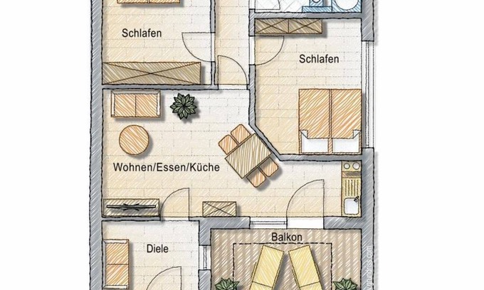 Bosen Apartment | Deluxe Apartment - JUNIPRO Apartments Bostalsee