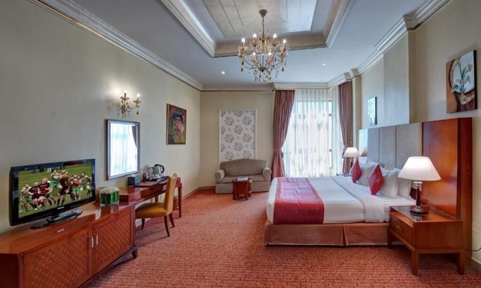 Beach & Coast Apartment | Deluxe Double or twin room Near Al Khan Beach