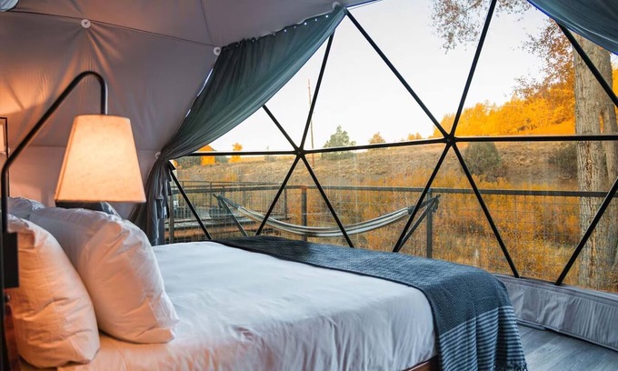 Pagosa Springs Hotel | Deluxe Family Dome Room at Pagosa River Domes, Near Wolf Creek Ski Area