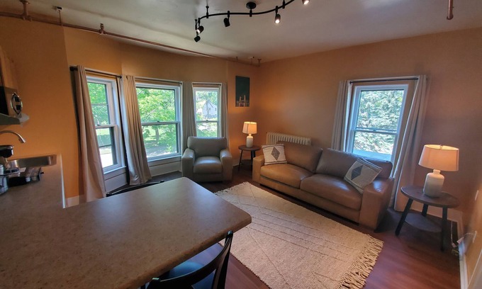 Laurium Hotel | Deluxe Queen with Park View