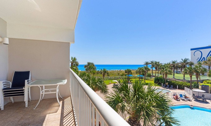Fort Walton Beach Condo | Destin West Gulfside 305 ~ Ocean Views ~ Beach Service