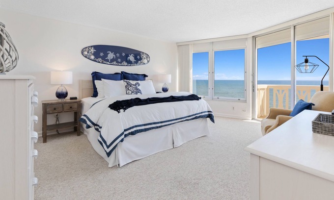 Ormond-by-the-Sea Condo | Direct Beachfront Condo with Amazing Panoramic Ocean Front Views (11th floor)