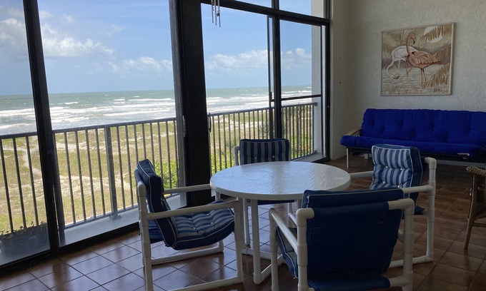 Cocoa Beach Condo | Direct Ocean Front Condo in Cocoa Beach 3rd Floor-Heated Pool
