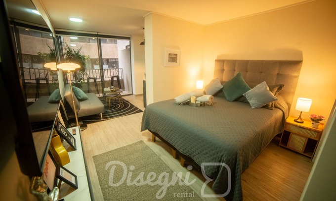 Downtown Santiago Apartment | Disegni 14 - Dpto Santiago - Movistar y Metro