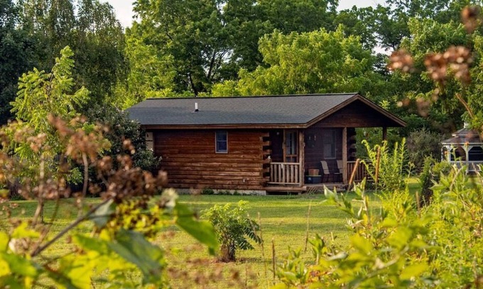 Lodi Cabin | Dog friendly cabin w/private hot tub & breakfast delivered daily!