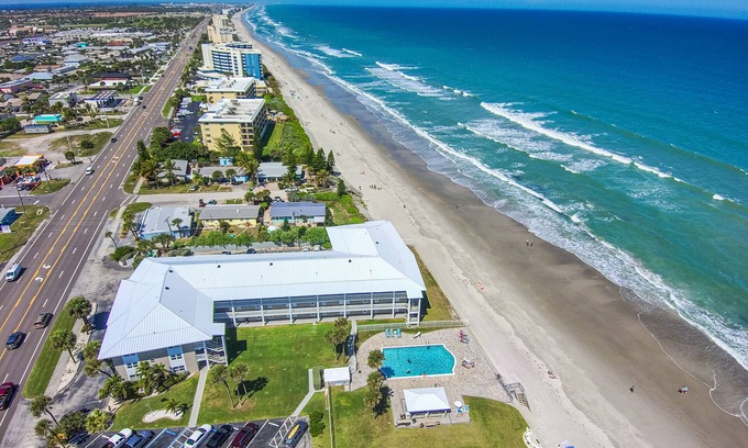 Satellite Beach House | Dog-friendly condo in oceanfront complex with pool & direct beach access