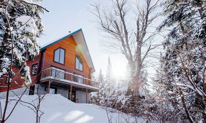 Saint-Paul-de-Montminy Ski Chalet | Domaine Appalaches 30 Incredible view