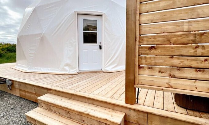 West Bay Cabin | Dome 1 · Luxury Lakeside Dome Experience With Hot Tub