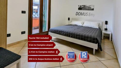 Ciampino Apartment | DOMUS Emy - deliziosa casa a piano terra con giardino e posto auto a Ciampino