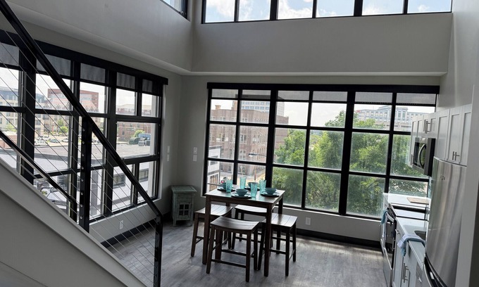 Evansville Apartment | Downtown Penthouse Loft