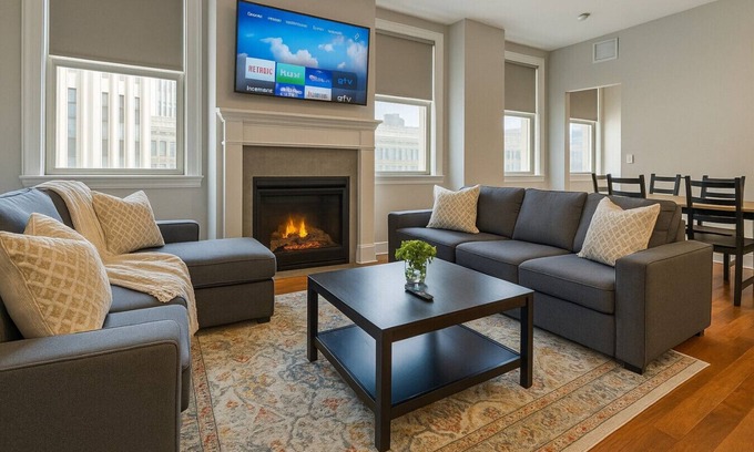 Gateway District Apartment | Downtown Sq: Stadium, Casino, Rock Hall, Clinic