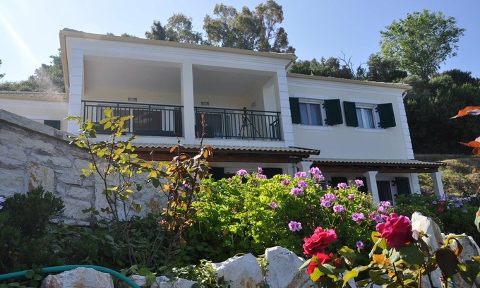 Afionas Apartment | DREAM HOLIDAY in Villa Athena, North-West in Afionas with breathtaking sea views