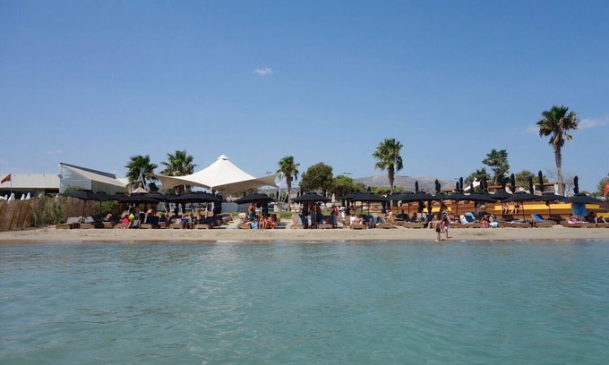 Kropia Villa | Dream villa with private pool + sea view, for holidays/Athens trips. €280.-/night