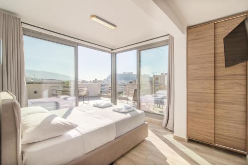 Athens City Centre Apartment | Dreamy Athens Terrace with Acropolis View