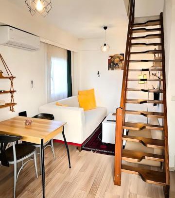 Gulbahce Mahallesi Apartment | Duplex Apartment Close to Kite Surf Center in Urla