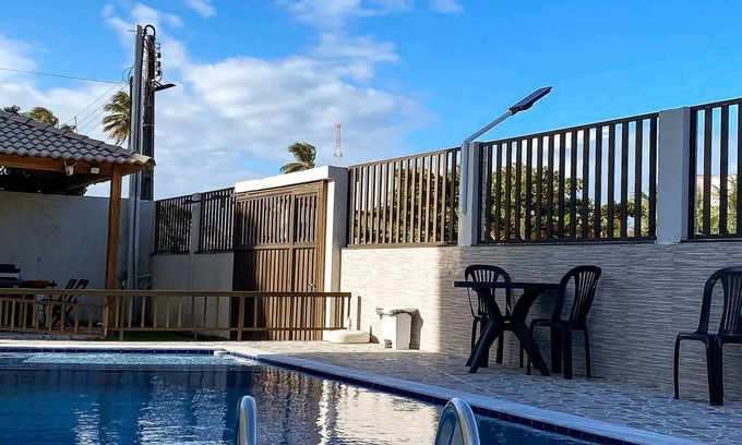 Sao Jose da Coroa Grande Apartment | Duplex apartments, 02 en-suite bedrooms, sea view, 30 m from the beach on the border with Maragogi