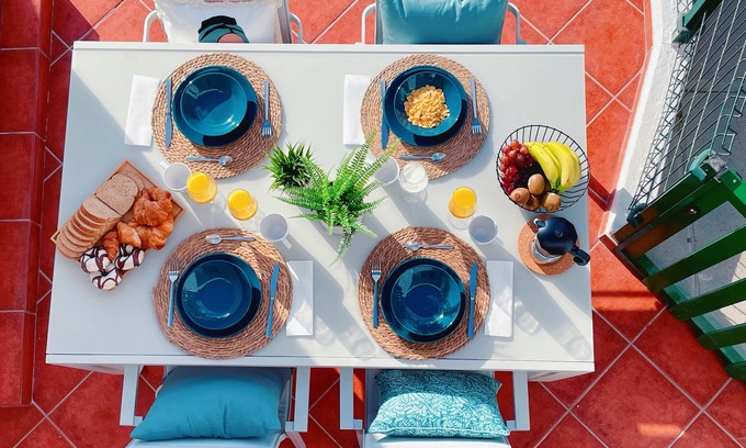 Sonnenland House | Duplex bungalow with large private terrace and bbq