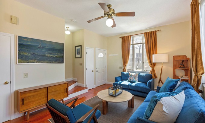 Provincetown House | East End Midcentury 2-bedroom townhome Large back deck + short walk to Bay Beach