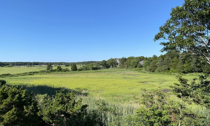 Eastham House | Eastham, Cape Cod: Spacious, contemporary cape with expansive marsh views